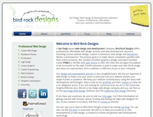 Tablet Screenshot of birdrockdesigns.com